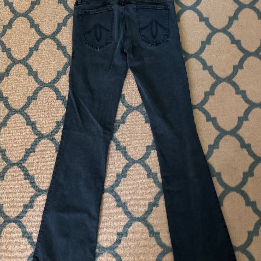 Level 99 Dark Blue Flare Jeans